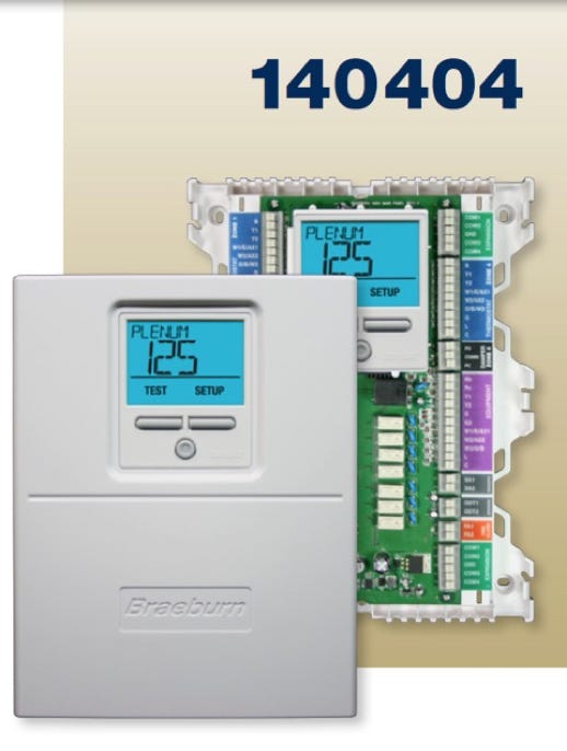 Braeburn 140404 4-Zone Expandable Control Panel, zone control, hvac, air conditioning supplies, RetroZone