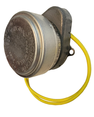 Synchron 39647R-SUB damper motor, yellow wire damper motor, two wire damper motor, Ztech, Buetler, Hansen