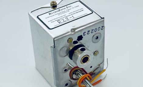 Honeywell ARD ZD M847D, NSPRD spring return motor, Durozone 35105, RZ3-1M damper motor, 2 wire motor