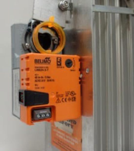 Retrozone LMB24 Kit 3, Belimo, Trol A TEMP MSTN EWC MAN, Honeywell, replacement damper motor, HVAC